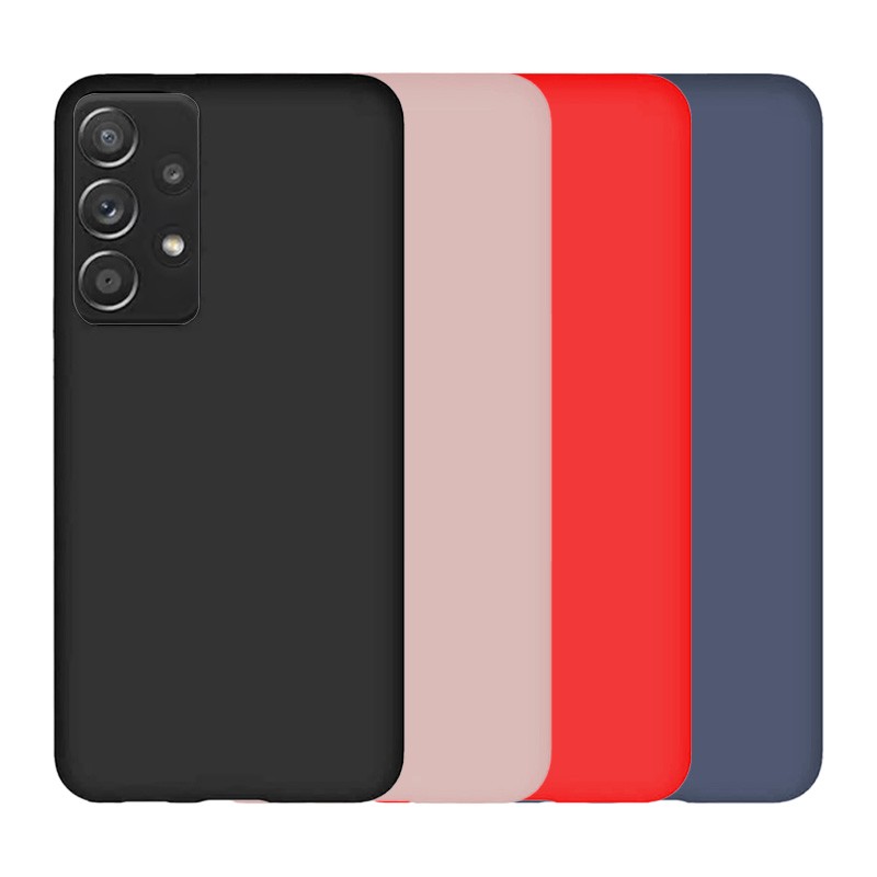 Capa de Silicone para Samsung de cor preta